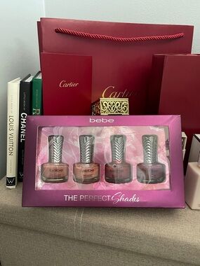 ✨bebe Pink Gradient Nail Polish Set - Four Beautiful Shades✨